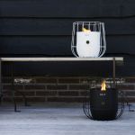 Plynová lucerna COSI - typ Cosiscoop Basket - černý