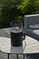 Plynová lucerna COSI- typ Cosiscoop Original - černá/kouřové sklo Plynová lucerna COSI- typ Cosiscoop Original - černá/kouřové sklo