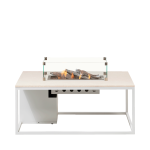 Stůl s plynovým ohništěm COSI- typ Cosiloft 120 bílý / kamenná deska Stůl s plynovým ohništěm COSI- typ Cosiloft 120 bílý / kamenná deska