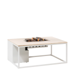 Stůl s plynovým ohništěm COSI- typ Cosiloft 120 bílý / kamenná deska Stůl s plynovým ohništěm COSI- typ Cosiloft 120 bílý / kamenná deska