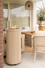 Plynové ohniště Cosipillar Tube písečně béžová