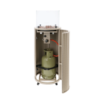 Plynové ohniště Cosipillar Tube písečně béžová