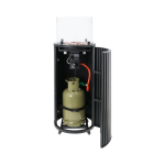 Plynové ohniště Cosipillar Tube černá Plynové ohniště Cosipillar Tube černá