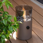 Plynová lucerna COSI- typ Cosiscoop Original - šedivá / zakouřené sklo Plynová lucerna COSI- typ Cosiscoop Original - šedivá / zakouřené sklo