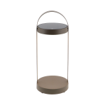 Stolní lampa Cosilura, hnědá espresso