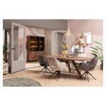 Vitrína EVEREST 210 CM mangová dýha