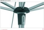 EXPERT 320 cm - slunečník s automatickým naklápěním klikou