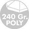 ALUPRO 360x360x360 cm - sluneční clona