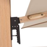 ALU WOOD XL 4x3 m - výkyvný zahradní slunečník s boční tyčí