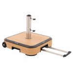 ALU WOOD TROLLEY 50kg - pojízdný stojan s kolečky