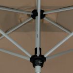 ACTIVE 210x140 cm - slunečník s automatickým naklápěním klikou