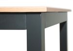 EXPERT WOOD antracit - zahradní gastro barový hliníkový stůl 90 x 90 x 110cm