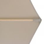 ALU WOOD 3,5 m - slunečník s klikou s ULTRA UV ochranou