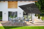 ACTIVE 350  x 260 cm – výkyvný zahradní slunečník s boční tyčí