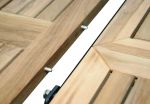 CONCEPT FSC - zahradní rozkládací stůl s teakovou deskou