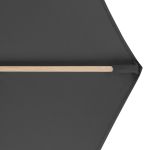ALU WOOD 3,5 m - slunečník s klikou s ULTRA UV ochranou
