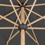 ALU WOOD 3,5 m - slunečník s klikou s ULTRA UV ochranou