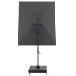 myZone 220 x 300 cm LED - výkyvný zahradní slunečník s boční tyčí