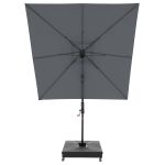myZone 210 x 210 cm - výkyvný zahradní slunečník s boční tyčí