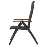 EXPERT WOOD Plus - zahradní hliníkové polohovací křeslo