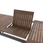 EXPERT WOOD Plus - zahradní rozkládací hliníkový stůl 150/210 x 90 x 75,5 cm