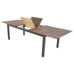 EXPERT WOOD Plus - zahradní rozkládací hliníkový stůl 220/280 x 100 x 75,5 cm