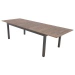 EXPERT WOOD Plus - zahradní rozkládací hliníkový stůl 220/280 x 100 x 75,5 cm