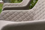 PARIS LIKA-TEX(R) mocca - luxusní otočné zahradní křeslo