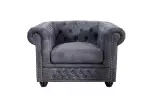 Sedací sestava CHESTERFIELD GREY 3+2+1