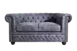 Sedací sestava CHESTERFIELD GREY 3+2+1