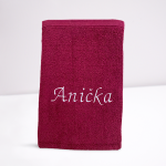 Ručník s výšivkou 50x100 cm text dle vašeho přání