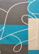 Bavlněné povlečení Modré čtverce