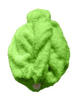 Rychleschnoucí froté turban na vlasy, pistáciový