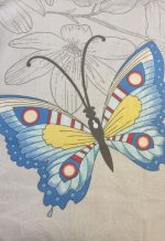 Bavlněné povlečení Multi butterfly 140x200, 70x90cm