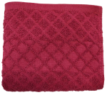 Dětský ručník Top káro 40x60 cm jednobarevný Barva: růžová (20)