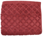 Dětský ručník Top káro 40x60 cm jednobarevný Barva: červená (23)