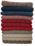 Dětský ručník Top káro 40x60 cm jednobarevný Barva: červená (23)