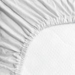 Prostěradlo Jersey Lux 90x200 cm bílá