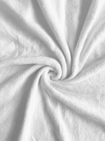 Prostěradlo Froté Lux 180x200 cm bílá