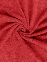 Prostěradlo Froté Lux 180x200 cm červená