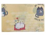 Povlečení do postýlky Kočky žluté 50x60, 90x135 cm