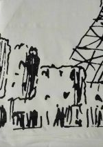 Bavlněné svítící povlečení Den v Paříži, noc v Londýně