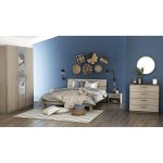 Komoda 4 zásuvky PRICY 2 dub