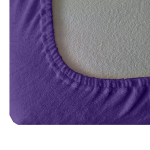 Prostěradlo Froté Lux 220x200 cm tmavě fialová
