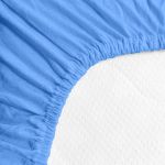 Prostěradlo Jersey Standard 90x200 cm modrá