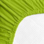 Prostěradlo Jersey Standard 90x200 cm zelená