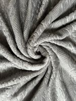 Mikroplyš deka 150x200 cm šedá