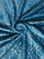 Mikroplyš deka 150x200 cm modrá a stříbrná