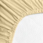 Prostěradlo Jersey Top 90x200 cm krémová