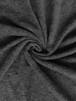 Prostěradlo Froté Top 90x200 cm černá